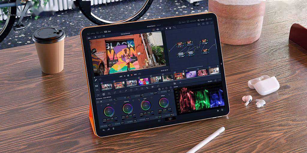 苹果下载快影548版本:视频调色软件 DaVinci Resolve 今日登陆苹果 iPad