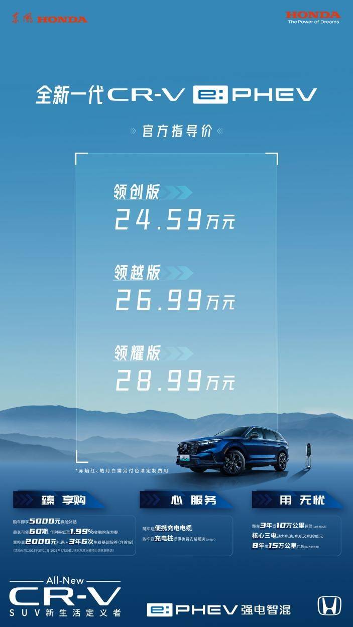 小度小duer童版小苹果:原创
                全新一代CR-V e:PHEV焕新上市！动力更强，配置升级，售24.59万起