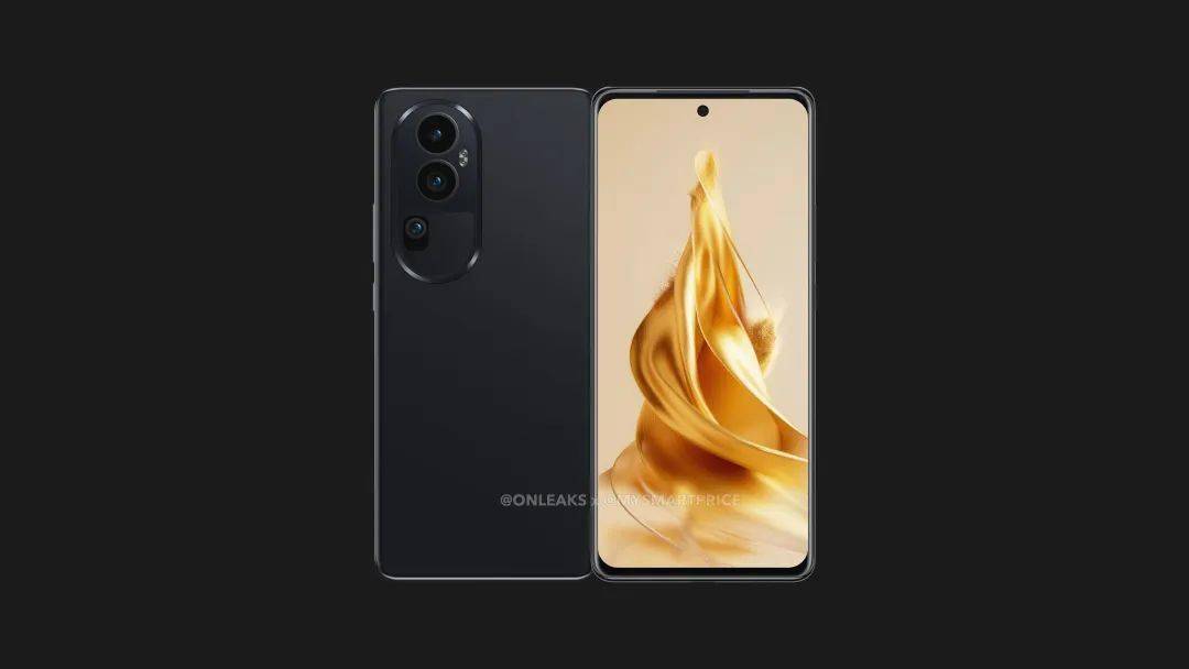 苹果版谷歌翻译软件:OPPO Reno10 Pro渲染图曝光：后置椭圆形摄像模组+居中打孔曲面屏