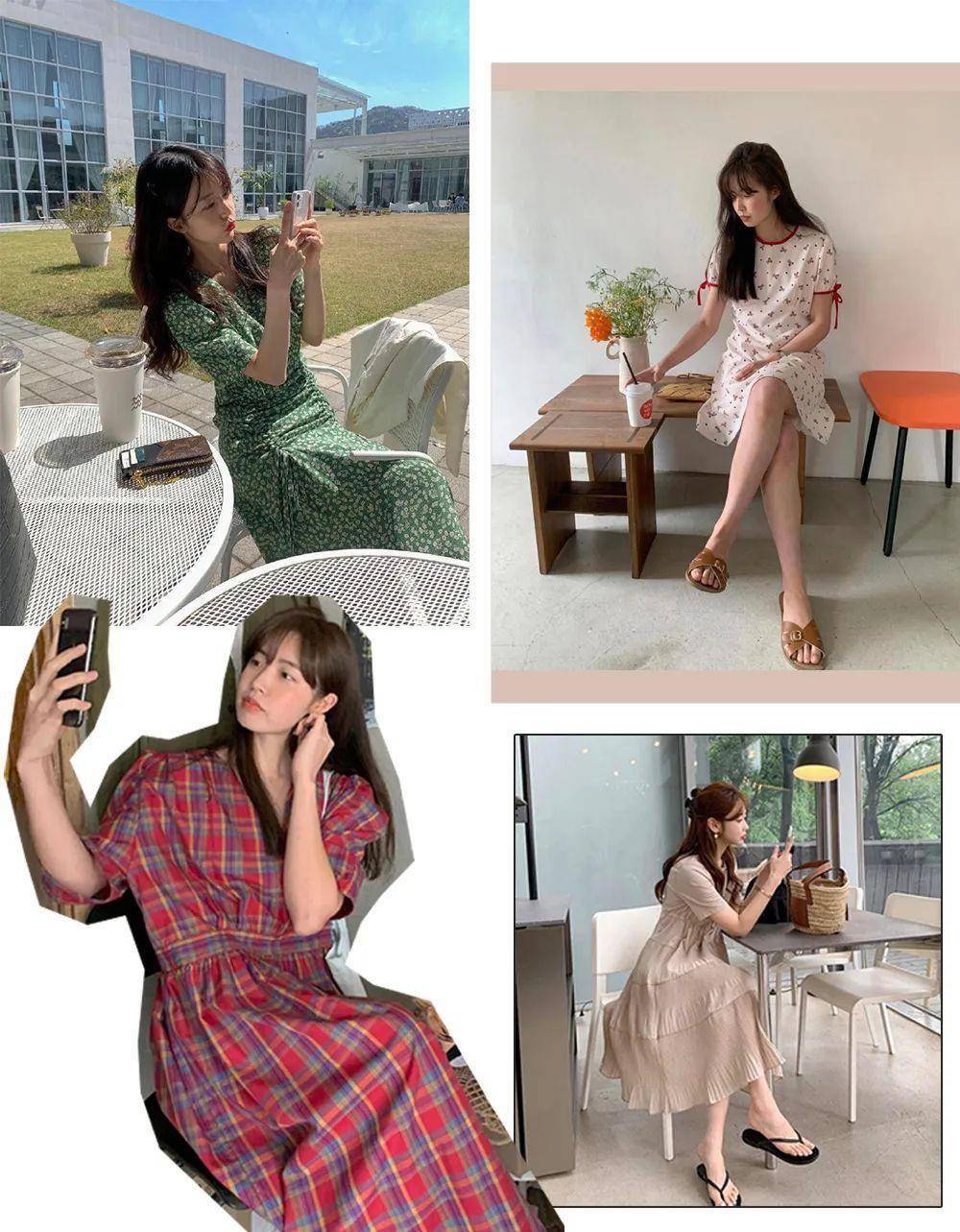 格子蒙版教程苹果:今夏最火的“瘦瘦裙”，比仙女裙显瘦洋气100倍！这么穿绝美！