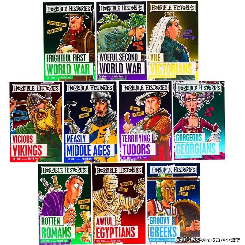 透明探索版苹果7:Horrible History《糟糕历史》1-5季+精选版中英字幕视频