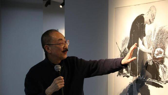 苹果怎么画艺术版:这个和鲁迅同乡的版画家，哪来那么多有趣的想法？