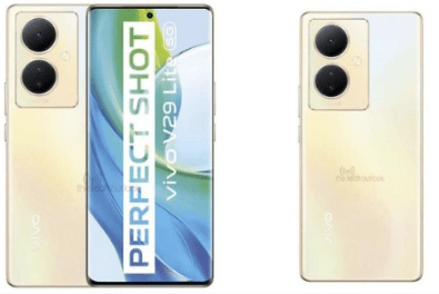 vivo手机最新款:vivo V29 Lite 5G设计曝光：居中打孔曲面屏与多摄像头模组抢眼
