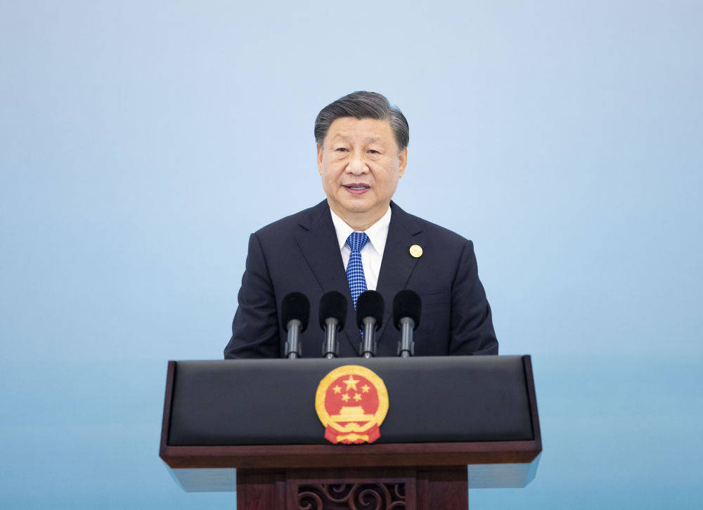 习近平主席为出席杭州亚运会开幕式的国际贵宾举行欢迎宴会侧记