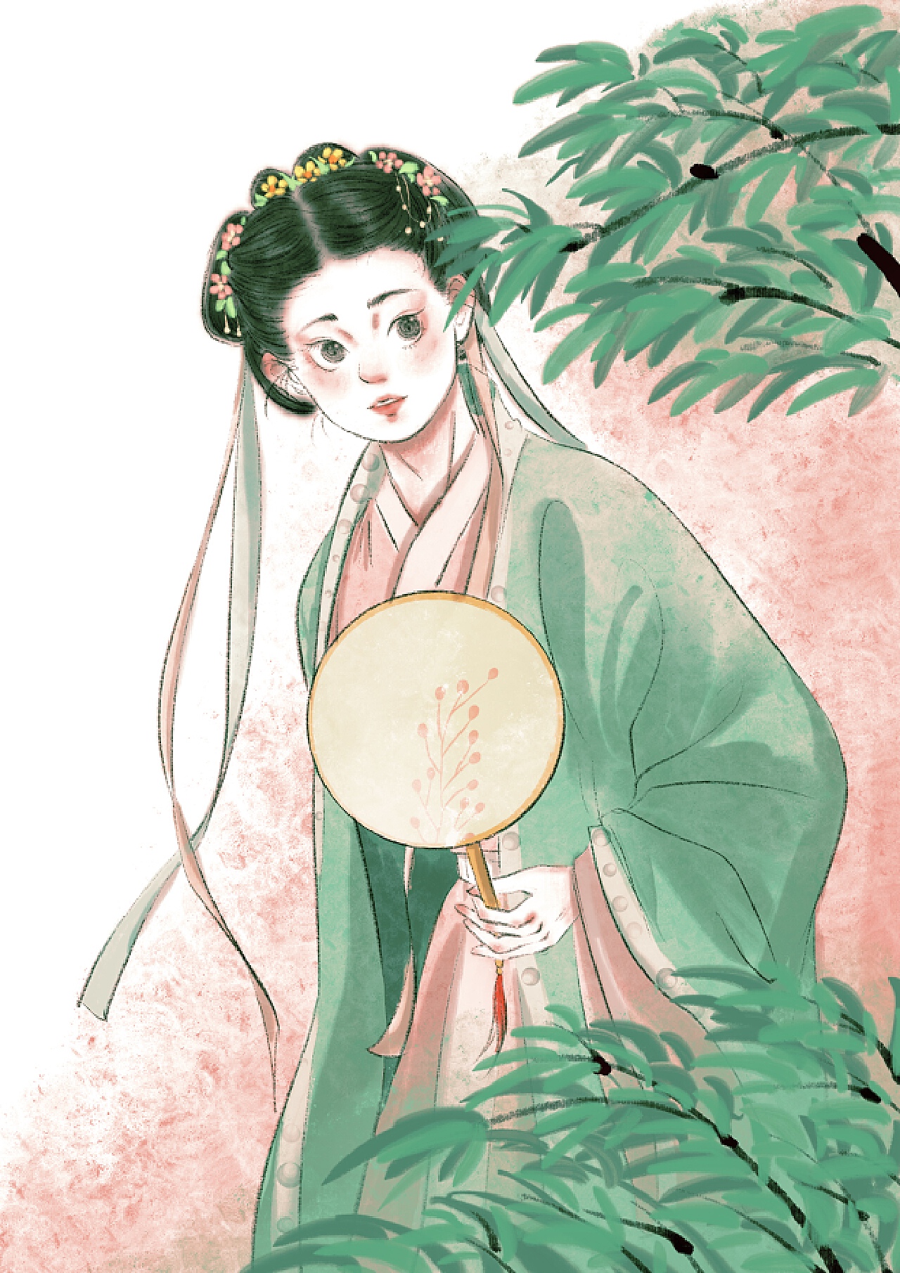 古风插画安卓版免费古风仙气妖艳壁纸100张